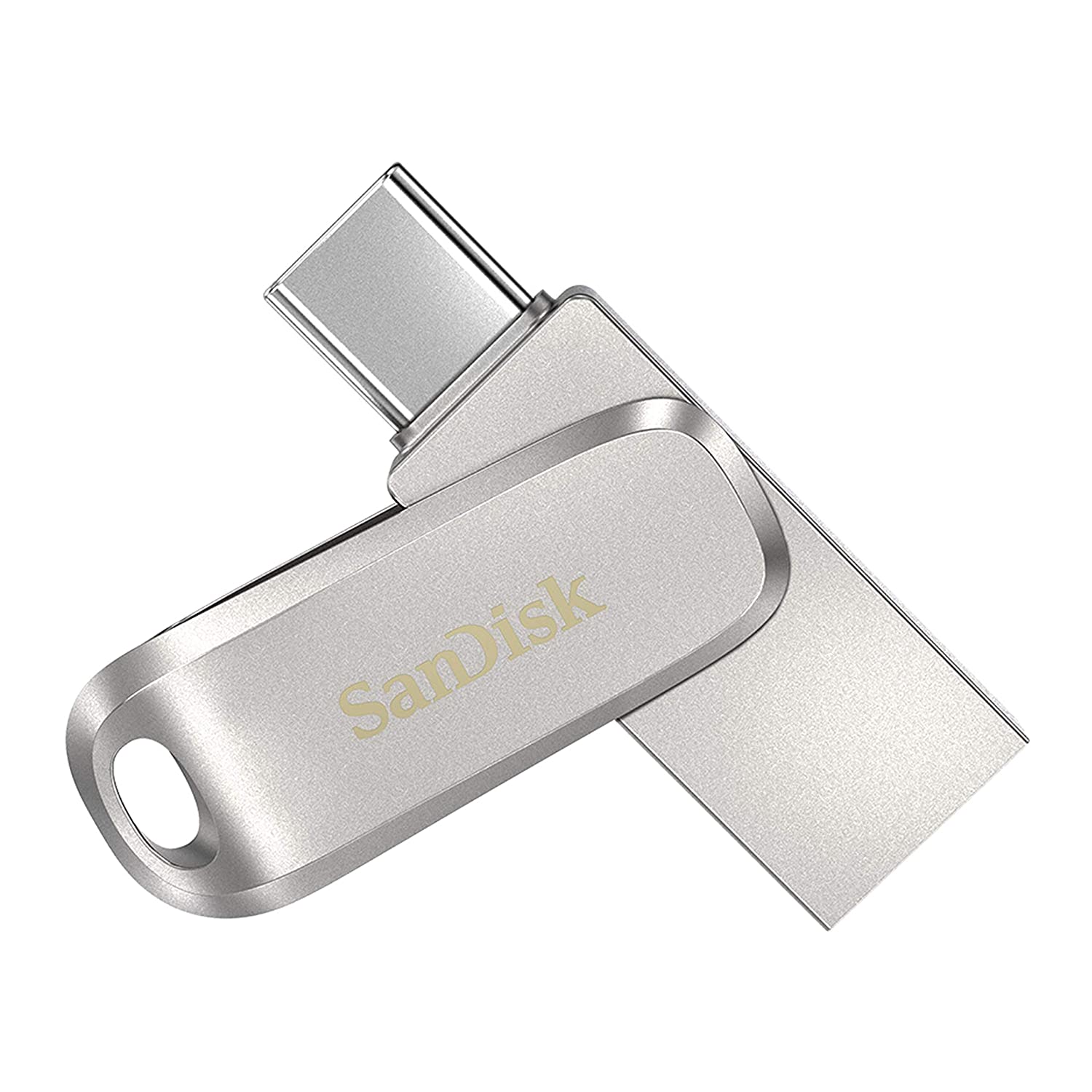 1 SanDisk Ultra Dual Drive Luxe USB Type C 128 GB Flash Drive